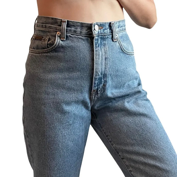 Vintage Calvin Klein High Waisted Jeans 6 - Picture 1 of 4